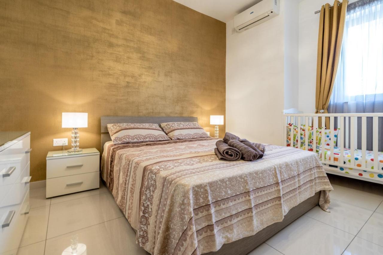 Brand New Apartment-2 Min From The Sea-Central Bugibba San Pawl il-Baħar Zewnętrze zdjęcie